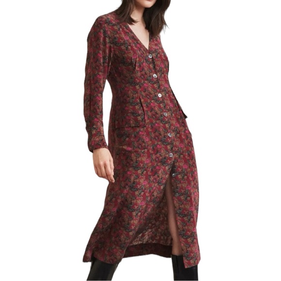 EQUIPMENT TEODORA ARCHIVAL SILK FLORAL DRESS - Picture 3 of 16